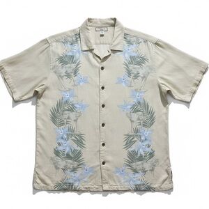 Caribbean Joe Hawaiian Button Down Shirt